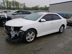 Salvage cars for sale from Copart Spartanburg, SC: 2012 Toyota Camry Base