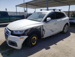 Salvage cars for sale at Anthony, TX auction: 2019 Audi Q5 Premium Plus