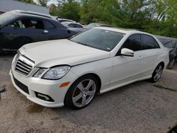 Salvage cars for sale at Cahokia Heights, IL auction: 2011 Mercedes-Benz E 350