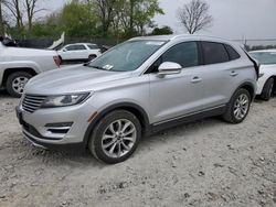 Salvage cars for sale at Cicero, IN auction: 2015 Lincoln MKC