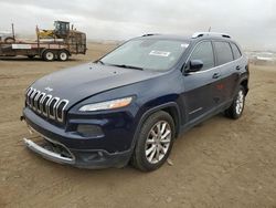 Salvage cars for sale at Brighton, CO auction: 2014 Jeep Cherokee Limited