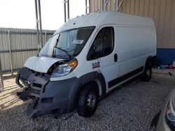 Vehiculos salvage en venta de Copart Kansas City, KS: 2018 Dodge RAM Promaster 2500 2500 High