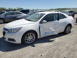 Salvage cars for sale from Copart Cahokia Heights, IL: 2015 Chevrolet Malibu 1LT