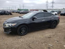 Salvage cars for sale from Copart Elgin, IL: 2017 Nissan Maxima 3.5S