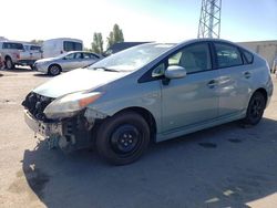 Salvage cars for sale at Hayward, CA auction: 2014 Toyota Prius
