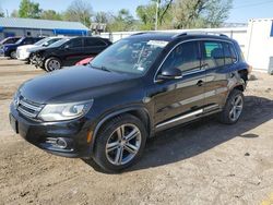 Volkswagen salvage cars for sale: 2017 Volkswagen Tiguan Sport