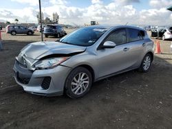 Salvage cars for sale from Copart San Diego, CA: 2012 Mazda 3 I
