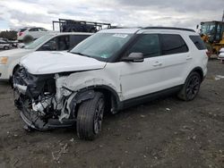 Salvage cars for sale at Windsor, NJ auction: 2018 Ford Explorer XLT