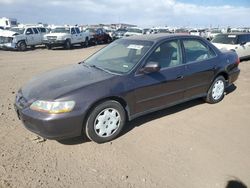 Honda Accord LX salvage cars for sale: 1999 Honda Accord LX