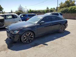 Salvage cars for sale at San Martin, CA auction: 2013 Audi A6 Premium Plus