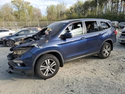 Honda Pilot EXL Vehiculos salvage en venta: 2017 Honda Pilot EXL