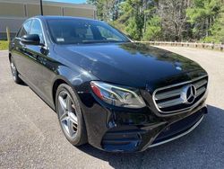 Salvage cars for sale at North Billerica, MA auction: 2017 Mercedes-Benz E 300