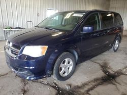 Salvage cars for sale at Franklin, WI auction: 2012 Dodge Grand Caravan SXT