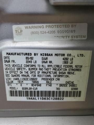 2003 Nissan Altima Base