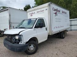 Salvage trucks for sale at Charles City, VA auction: 2010 Chevrolet Express G3500