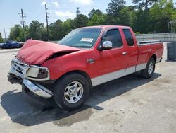 Salvage cars for sale at Savannah, GA auction: 2000 Ford F150