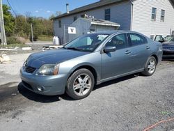 Salvage cars for sale at York Haven, PA auction: 2007 Mitsubishi Galant ES