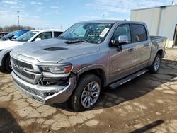 Salvage cars for sale at Woodhaven, MI auction: 2020 Dodge 1500 Laramie