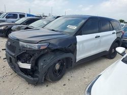 Vehiculos salvage en venta de Copart Haslet, TX: 2020 Ford Explorer Police Interceptor