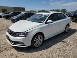 Salvage cars for sale from Copart Kansas City, KS: 2017 Volkswagen Jetta SEL