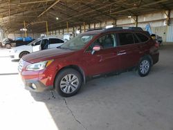 Subaru salvage cars for sale: 2015 Subaru Outback 2.5I Premium