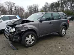 Salvage cars for sale at Waldorf, MD auction: 2009 Ford Escape XLS