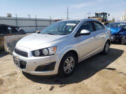 Chevrolet Sonic LT salvage cars for sale: 2014 Chevrolet Sonic LT