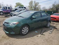 Toyota Vehiculos salvage en venta: 2016 Toyota Corolla L