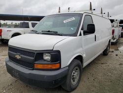Salvage trucks for sale at Houston, TX auction: 2016 Chevrolet Express G3500