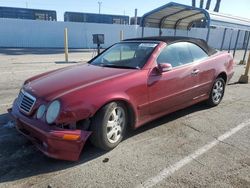 Salvage cars for sale from Copart Van Nuys, CA: 2001 Mercedes-Benz CLK 320