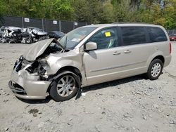Salvage cars for sale from Copart Waldorf, MD: 2014 Chrysler Town & Country Touring