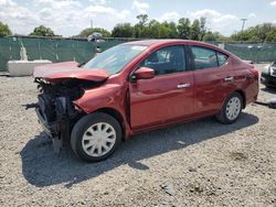 Salvage cars for sale at Riverview, FL auction: 2017 Nissan Versa S