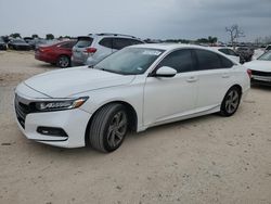 Salvage cars for sale at San Antonio, TX auction: 2019 Honda Accord EX