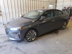 Salvage cars for sale from Copart Abilene, TX: 2018 Hyundai Ioniq Limited