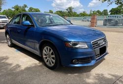 Salvage cars for sale at Grand Prairie, TX auction: 2009 Audi A4 Premium Plus