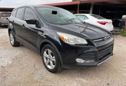 Salvage cars for sale at Grand Prairie, TX auction: 2015 Ford Escape SE