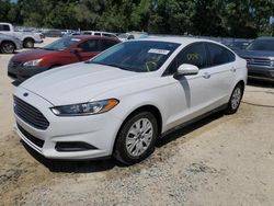 Salvage cars for sale from Copart Ocala, FL: 2014 Ford Fusion S