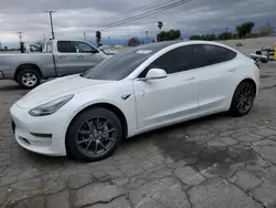 Salvage cars for sale from Copart Colton, CA: 2020 Tesla Model 3