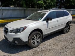 Salvage cars for sale at Greenwell Springs, LA auction: 2018 Subaru Outback 3.6R Limited