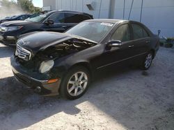 Salvage cars for sale from Copart Apopka, FL: 2007 Mercedes-Benz C 280 4matic