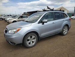 Vehiculos salvage en venta de Copart Brighton, CO: 2015 Subaru Forester 2.5I Premium