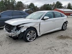 Salvage cars for sale at Mendon, MA auction: 2018 Honda Accord LX