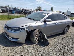Salvage cars for sale at Eugene, OR auction: 2015 Chrysler 200 Limited