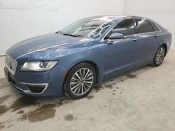 Lincoln MKZ salvage cars for sale: 2018 Lincoln MKZ Hybrid Select