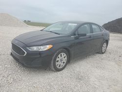 Salvage cars for sale at Temple, TX auction: 2020 Ford Fusion S