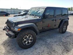 Salvage cars for sale from Copart Houston, TX: 2021 Jeep Wrangler Unlimited Rubicon