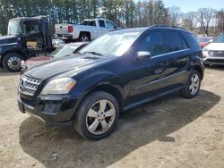 Salvage cars for sale at North Billerica, MA auction: 2010 Mercedes-Benz ML 350 4matic