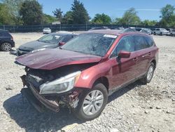 Salvage cars for sale from Copart Madisonville, TN: 2016 Subaru Outback 2.5I Premium