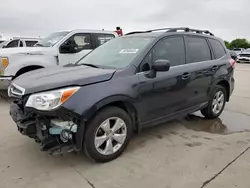 Subaru Forester salvage cars for sale: 2015 Subaru Forester 2.5I Limited