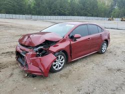 Salvage cars for sale at Gainesville, GA auction: 2022 Toyota Corolla LE